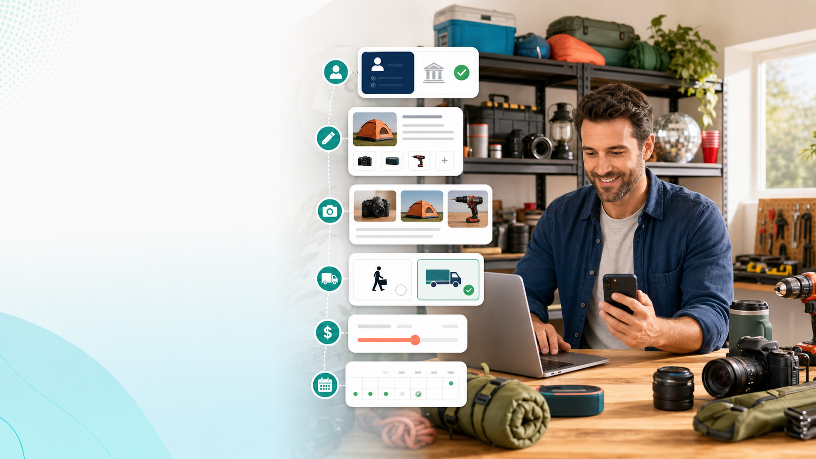 RentLokr owner listing and payout setup process