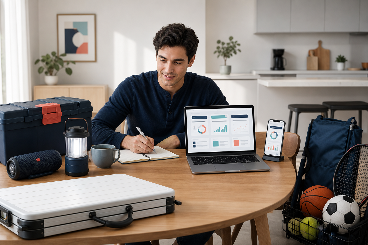 Planning a local rental side hustle with useful household items